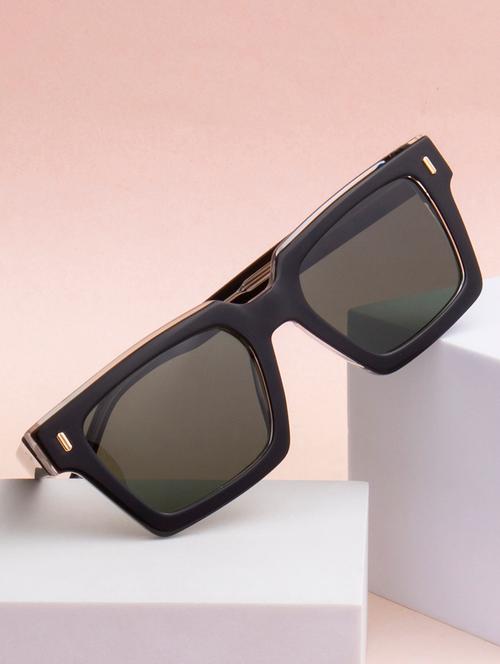 ted-smith unisex green premium italian acetate sunglasses with  polarized lenses for men & women - 21711862 - Very Small Image - 1