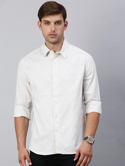 men solid collared casual shirt - 21712391 - Very Small Image - 1