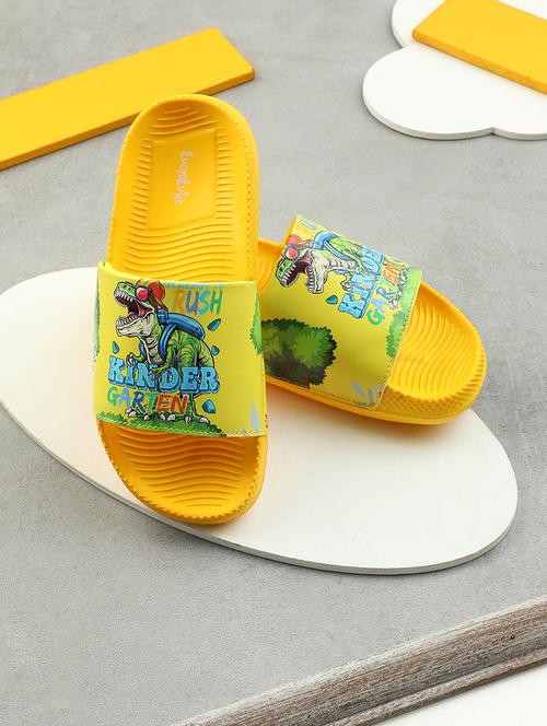 kids printed slip on slides - 21714186 - Very Small Image - 1