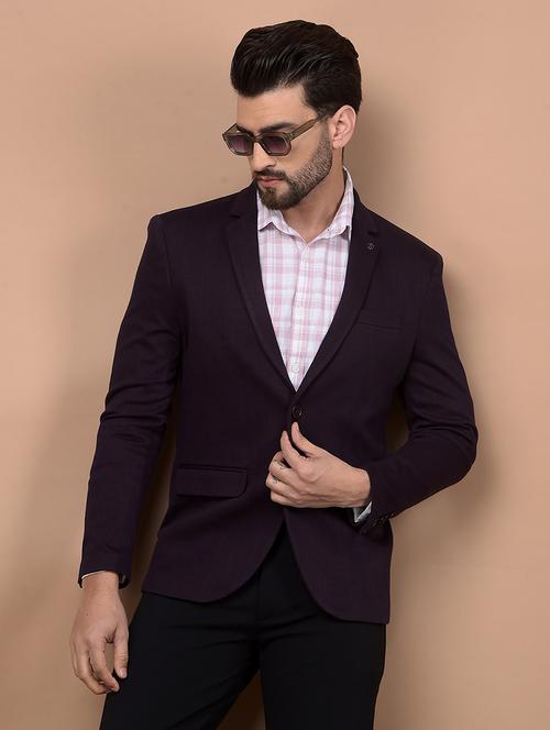 men single breasted formal blazer - 21716490 - Very Small Image - 1