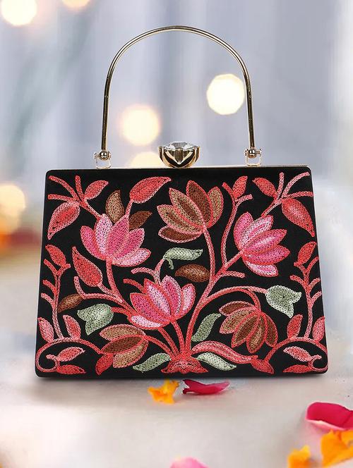 women embroidered clutch - 21717206 - Very Small Image - 1