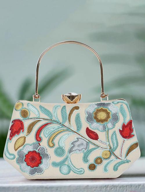 women embroidered clutch - 21717209 - Very Small Image - 1