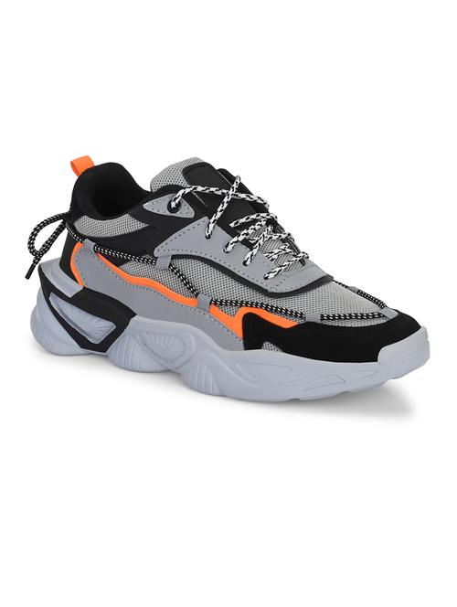 men lace up running sport shoes - 21717386 - Very Small Image - 1