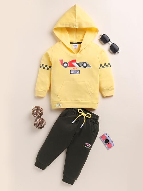 kids printed long sleeves co-ord set - 21717722 - Very Small Image - 1