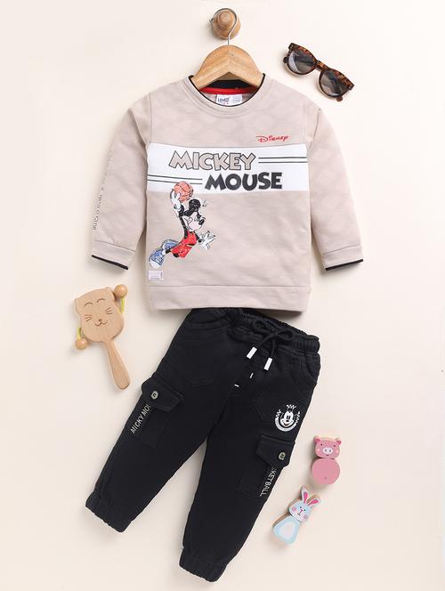 kids printed long sleeves co-ord set - 21717724 - Very Small Image - 1