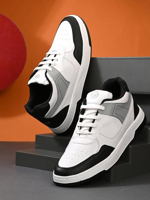 men color block lace up sneaker - 21717807 - Very Small Image - 1