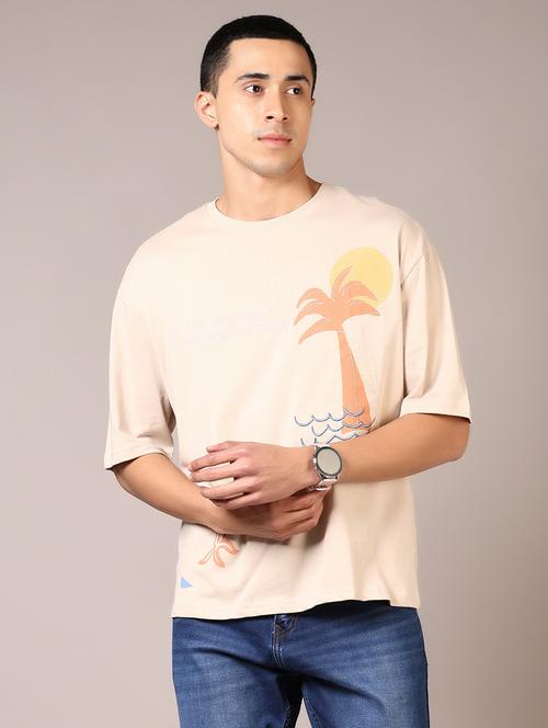 men front & back print short sleeve t-shirt - 21718137 - Very Small Image - 1