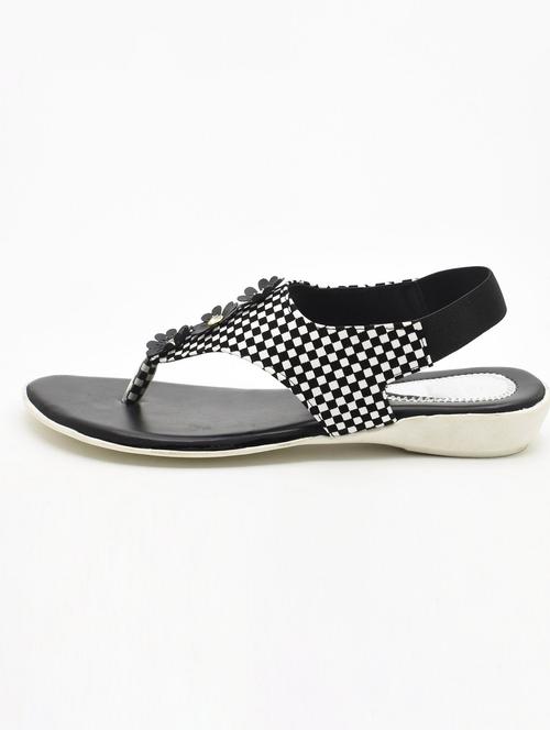 women t-strap flat sandal - 21718198 - Very Small Image - 1