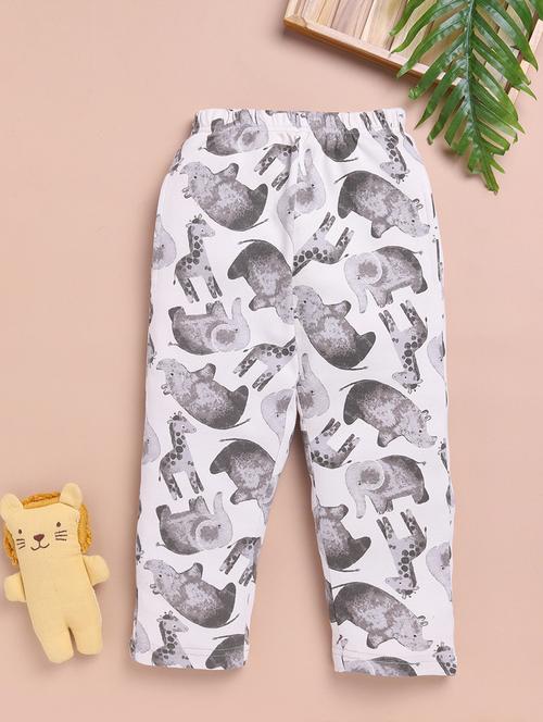 kids mid rise printed nightwear pyjama - 21720244 - Very Small Image - 1