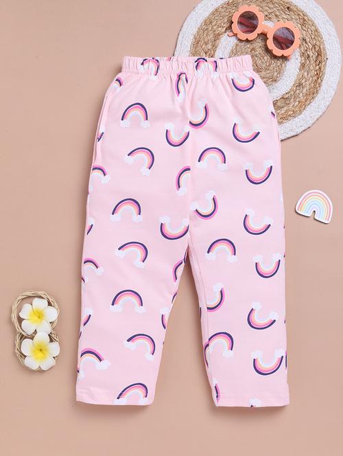 kids mid rise printed nightwear pyjama - 21720247 - Very Small Image - 1