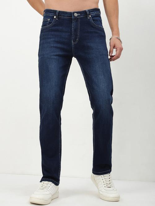 Men Low Rise Washed Denim Jeans - 21721360 - Very Small Image - 1