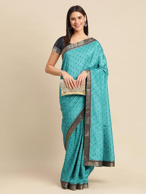 women printed casual wear saree with blouse - 21723518 - Very Small Image - 1