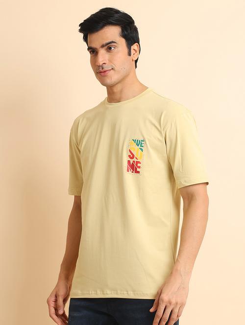 men short sleeves front & back print t-shirt - 21724528 - Very Small Image - 1