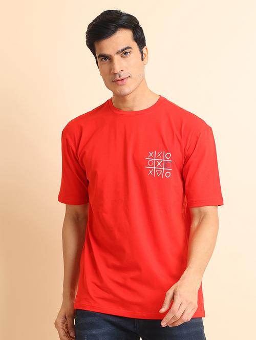 men short sleeves front & back print t-shirt - 21724529 - Very Small Image - 1