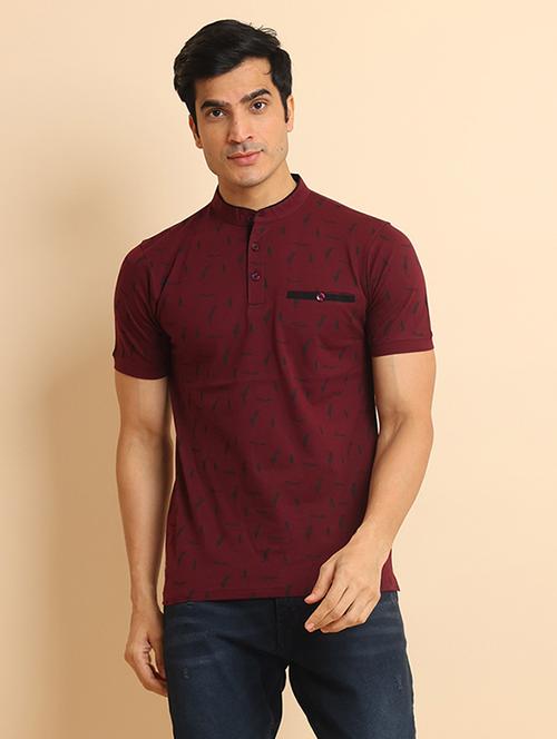 men short sleeves printed t-shirt - 21724561 - Very Small Image - 1