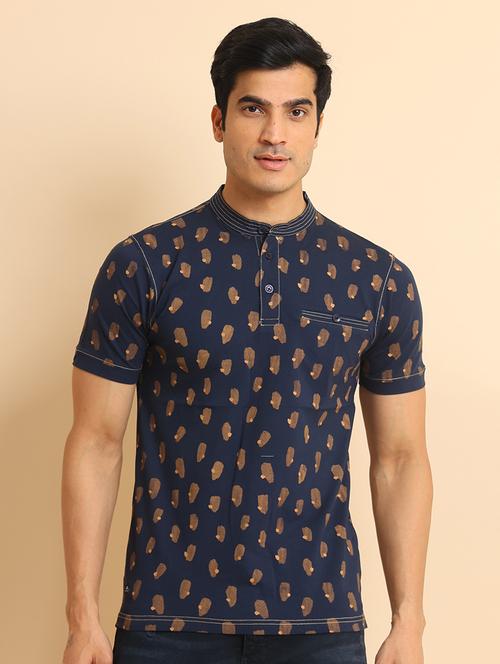 men short sleeves printed t-shirt - 21724564 - Very Small Image - 1