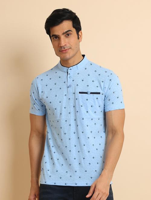 men short sleeves printed t-shirt - 21724596 - Very Small Image - 1