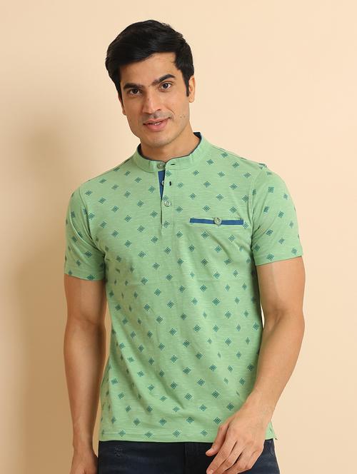 men short sleeves printed t-shirt - 21724604 - Very Small Image - 1