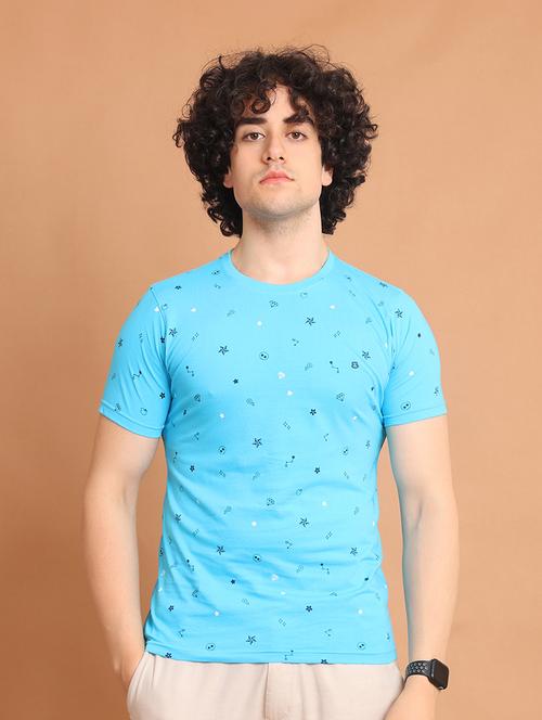 men short sleeves printed t-shirt - 21724634 - Very Small Image - 1