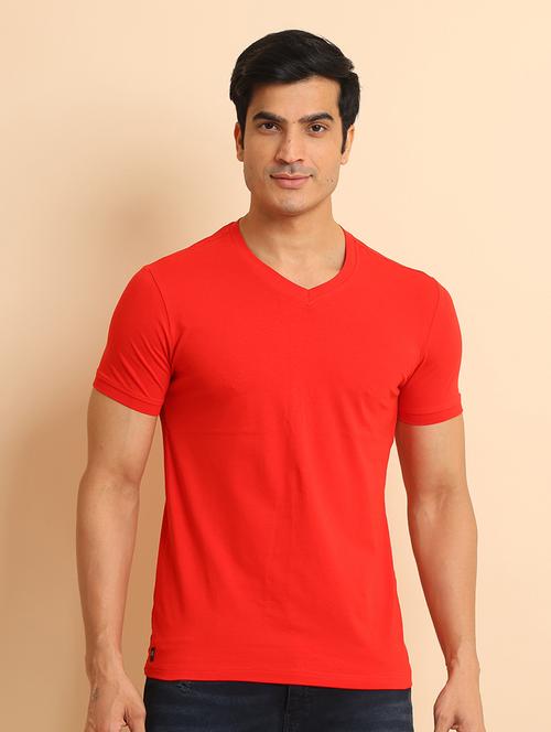 men short sleeves plain t-shirt - 21724712 - Very Small Image - 1