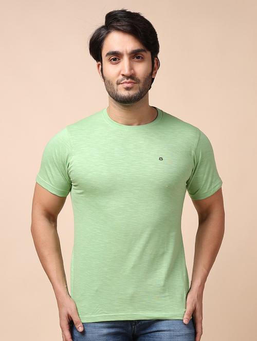 men short sleeves plain t-shirt - 21724737 - Very Small Image - 1