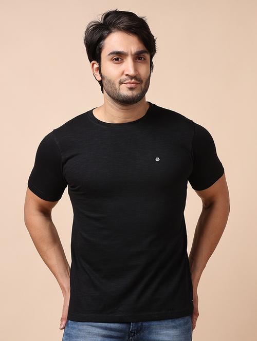 men short sleeves plain t-shirt - 21724767 - Very Small Image - 1
