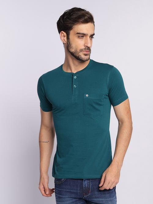 men short sleeves plain t-shirt - 21724807 - Very Small Image - 1