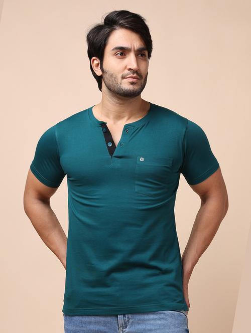 men short sleeves plain t-shirt - 21724818 - Very Small Image - 1