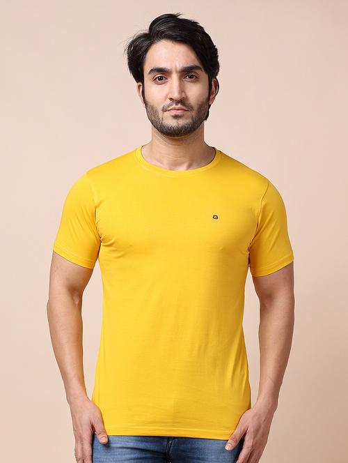 men short sleeves plain t-shirt - 21724874 - Very Small Image - 1