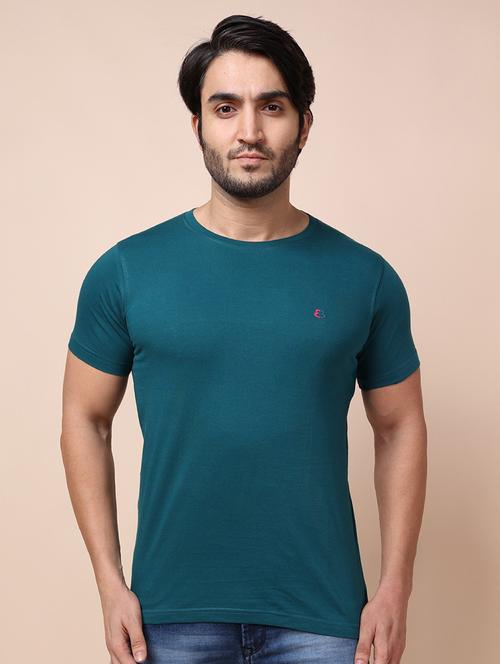 men short sleeves plain t-shirt - 21724888 - Very Small Image - 1