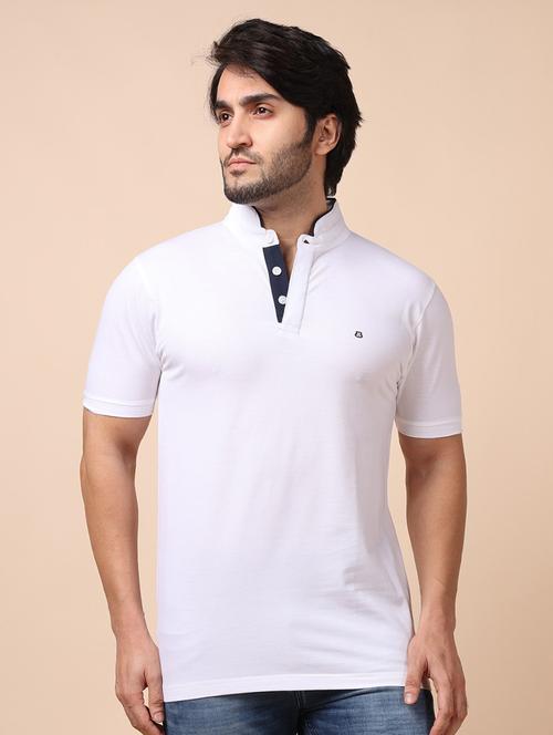 men short sleeves plain t-shirt - 21724957 - Very Small Image - 1