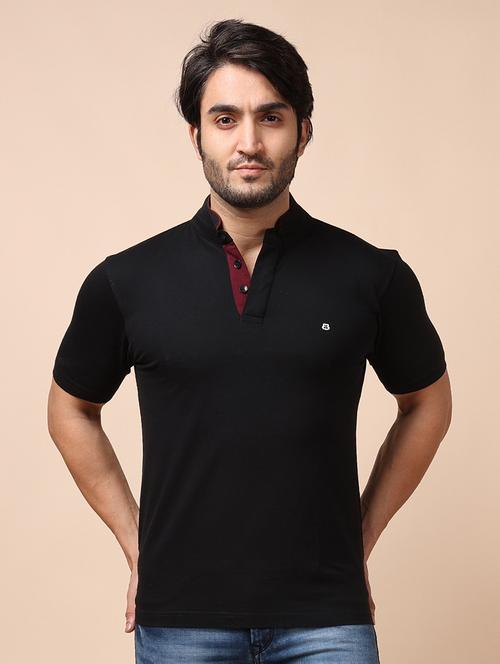 men short sleeves plain t-shirt - 21724962 - Very Small Image - 1