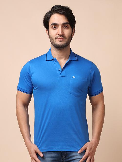 men short sleeves plain polo t-shirt - 21724971 - Very Small Image - 1