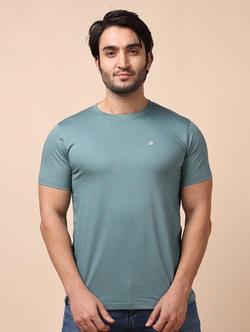 men short sleeves plain t-shirt - 21724986 - Very Small Image - 1
