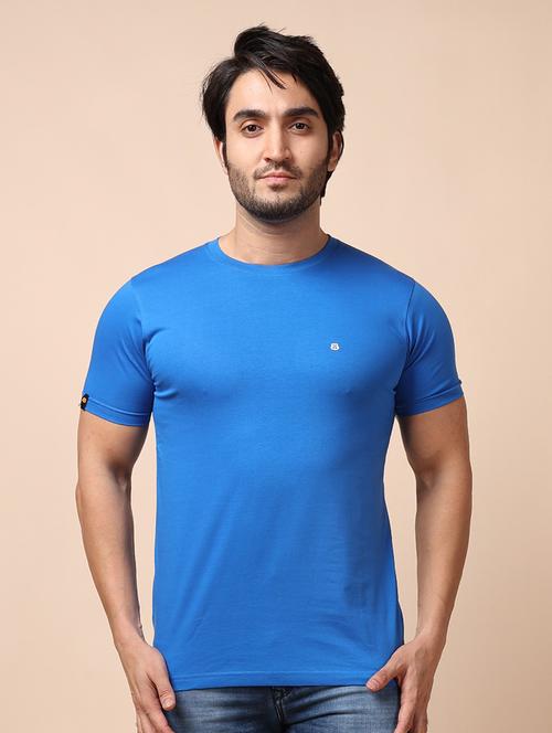men short sleeves plain t-shirt - 21724990 - Very Small Image - 1