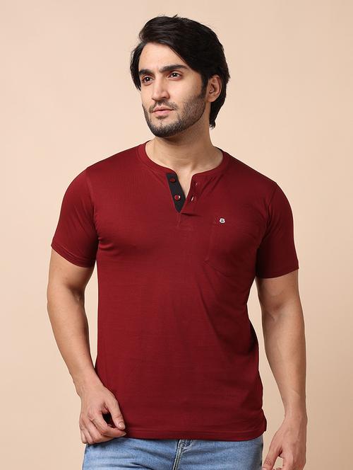 men short sleeves plain t-shirt - 21725063 - Very Small Image - 1