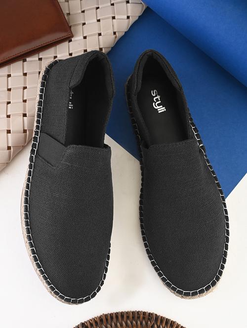 men solid slip on espadrille - 21725219 - Very Small Image - 1