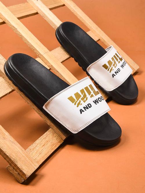 men printed slip on slider - 21725428 - Very Small Image - 1