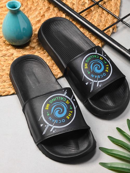 men printed slip on slider - 21725431 - Very Small Image - 1