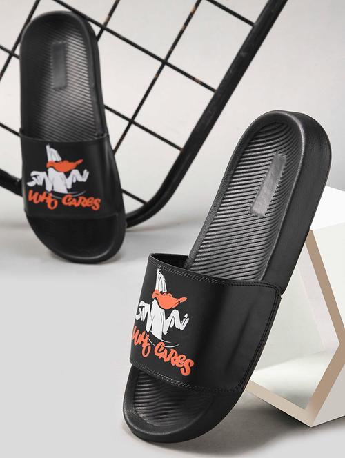 men printed slip on slider - 21725434 - Very Small Image - 1