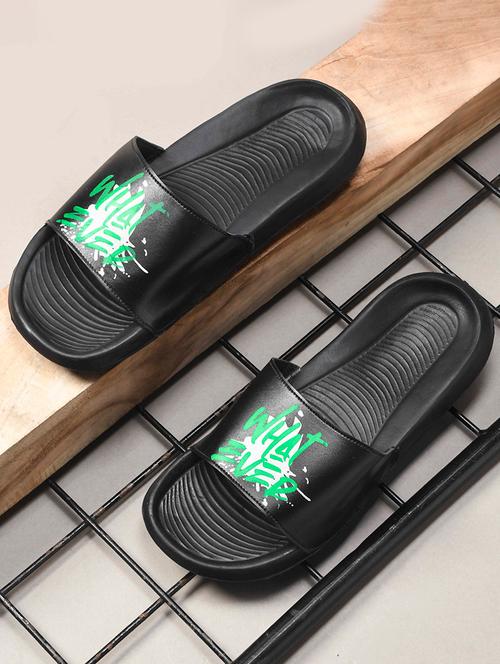 men printed slip on slider - 21725435 - Very Small Image - 1