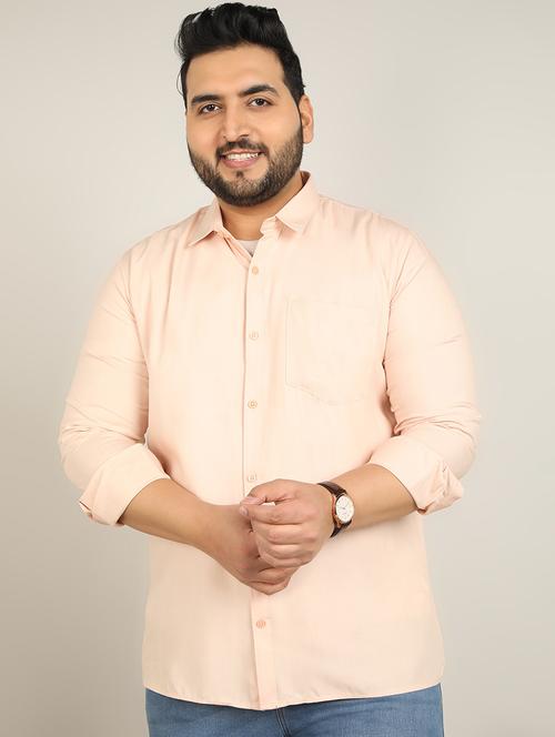 men solid long sleeve casual shirt - 21725470 - Very Small Image - 1