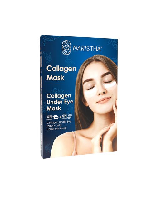 naristha collagen foam under eye mask with jelly under eye mask (2 pair) - 21725938 - Very Small Image - 1