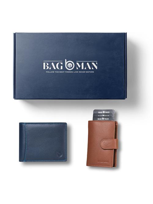 Bagman Stylish & Functional Wallet Gift Set For Men - 21726272 - Very Small Image - 1