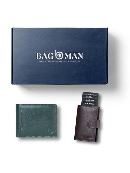 Bagman Stylish & Functional Wallet Gift Set For Men - 21726301 - Very Small Image - 1