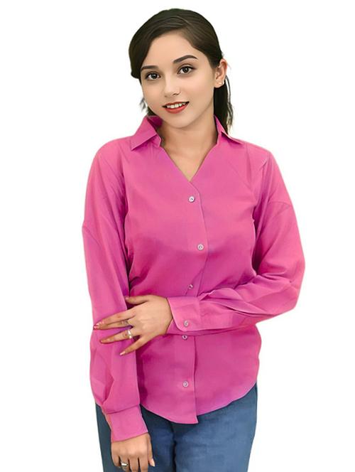 women solid collared regular shirt - 21728413 - Very Small Image - 1