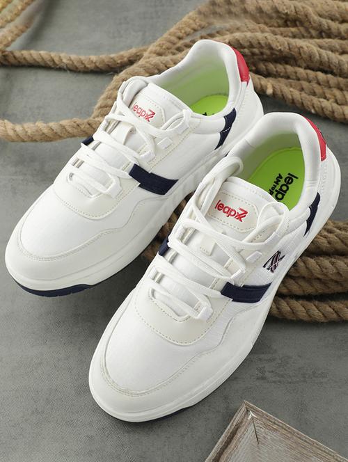 men lace up walking sport shoes - 21729214 - Very Small Image - 1