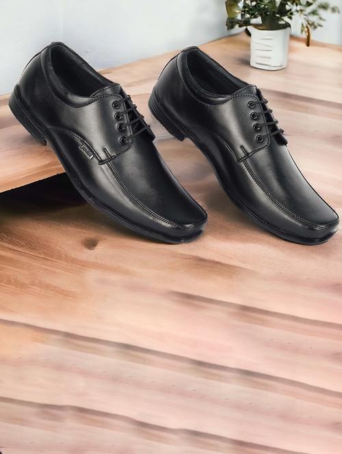 men black lace-up derbys - 21729357 - Very Small Image - 1