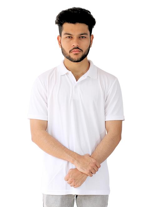 men solid short sleeves polo t-shirt - 21731219 - Very Small Image - 1