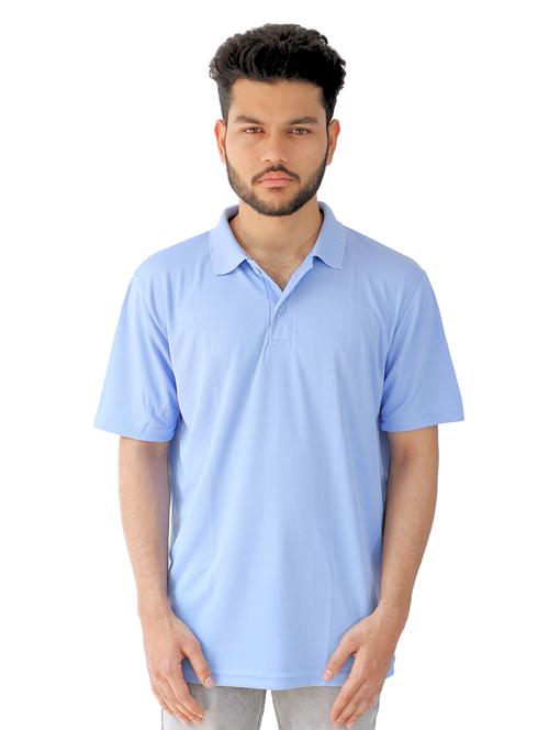 men solid short sleeves polo t-shirt - 21731220 - Very Small Image - 1